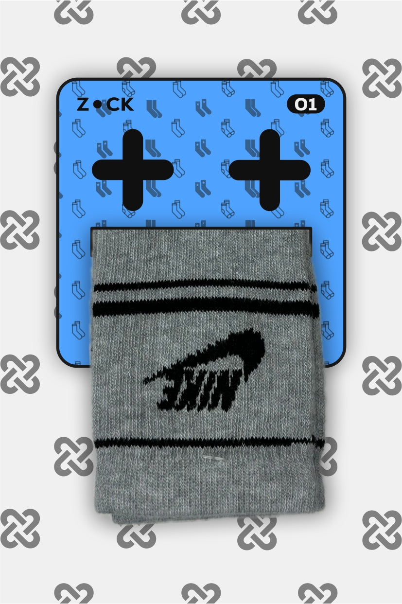 NIKE THREE LINE GRIS